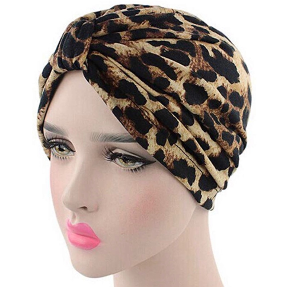Women’s Floral Print Cotton Turban